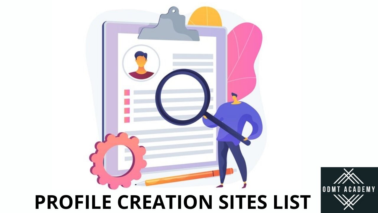 profile creation sites