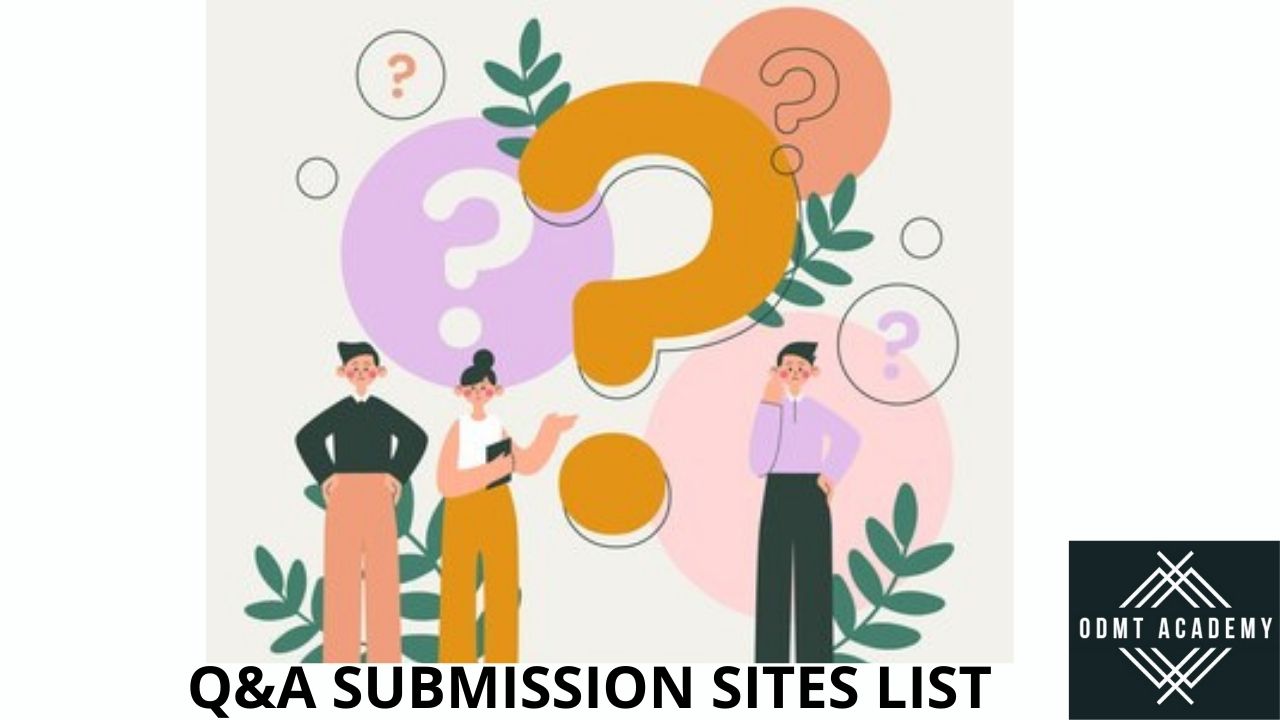 q&a submission sites