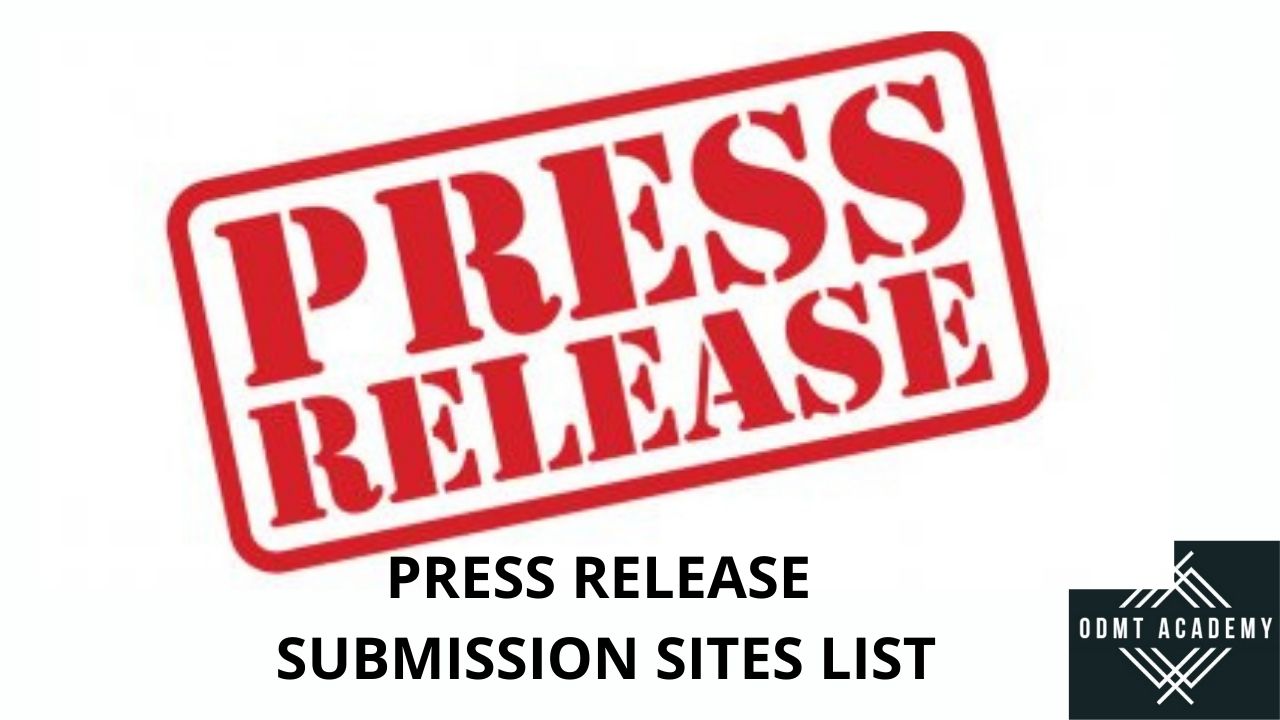 press release submission sites