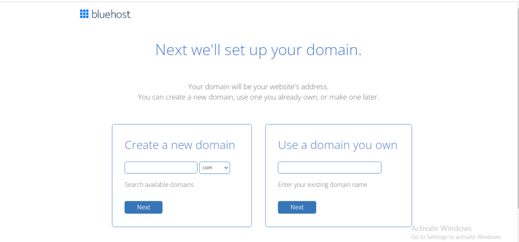 buy domain and hosting