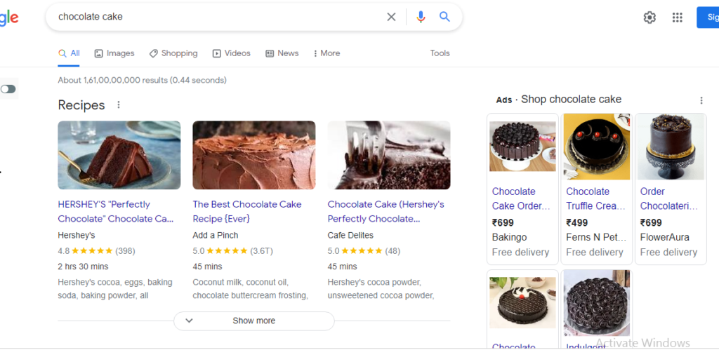 recipe rich snippets