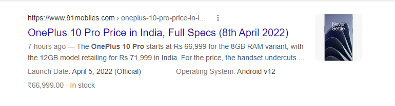 product markup