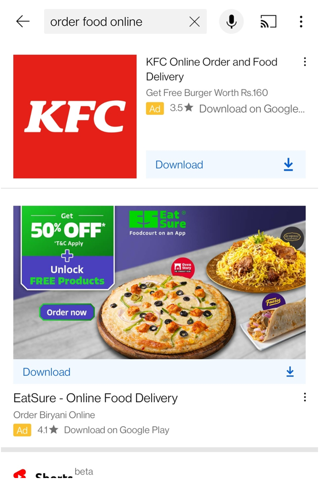 types of google ads - app ads